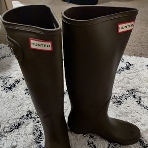 Hunter rain boots
